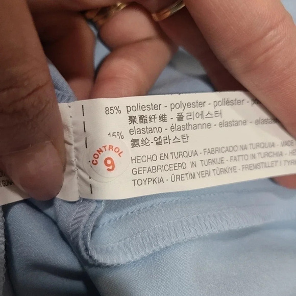 Zara Women's Cold Shoulder Ruffle Skater Mini Dress‎ Fit and Flare Blue Small - Picture 12 of 12